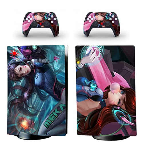 Game VoverWatchc Ashe Bastion Doomfist Hanzo Genji PS4 ou Ps5 Skin Skin para PlayStation 4 ou 5 Console
