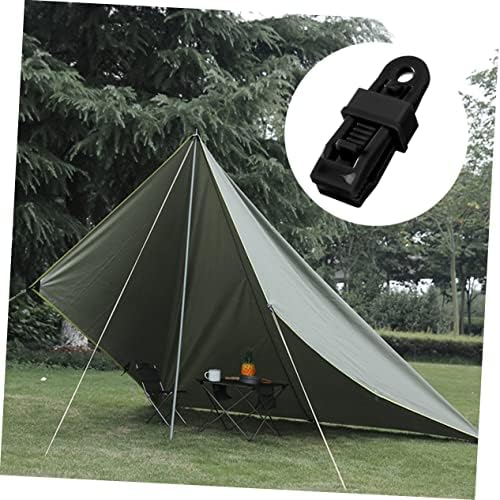 CLISPEED 20pcs Prendendo a tenda do clipe ao ar livre do lado de fora da barraca pesada Tecling Twning Glamp