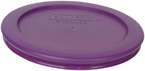 Pyrex 7200-PC Thistle Round Round Plástico de armazenamento de alimentos Tampa de substituição, feita
