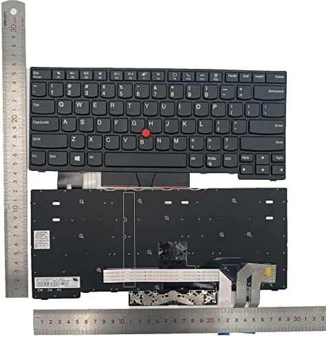 Teclado do layout dos EUA para lapso de laptop YHFShop para Lenovo ThinkPad T14 Gen 1 2020 20US 20UE 20S0 P14S GEN1, P14S T14 Gen2 Black