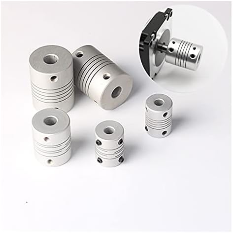 Acoplador do acoplador do acoplador Zhenggf-Cpl alumínio do acoplamento flexível para motor de passo do motor CNC Impressora 3D 30x38mm 8/9.525/10/12/14mm