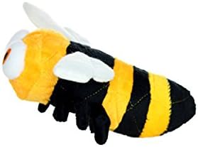 Mighty- Bug Bee - Squeaker - várias camadas. Feito durável, forte e resistente. Jogo interativo. Máquina lavável