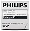 Philips liderou 39 watt halogen par20, lâmpada branca macia, 2900k