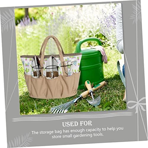 Kit de jardim de jardim Bolsa de armazenamento de lona Tote bolsa de viagem Bolsa de viagem Bolsas