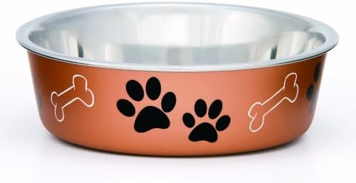 Animais de estimação amorosos - Bella Bowls - Bowl de comida de cão sem ponta aço inoxidável tigela de animais
