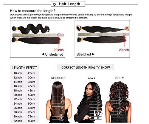 30 polegadas de onda longa de onda de corpo anel de cabelo humano Microlink Brazilian Remy Nano Tip