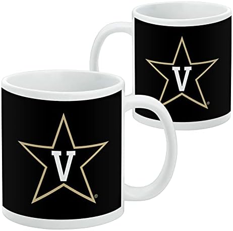 Gráficos e mais logotipo da Universidade Vanderbilt Caneca de café cerâmica, canecas de presentes para café, chá