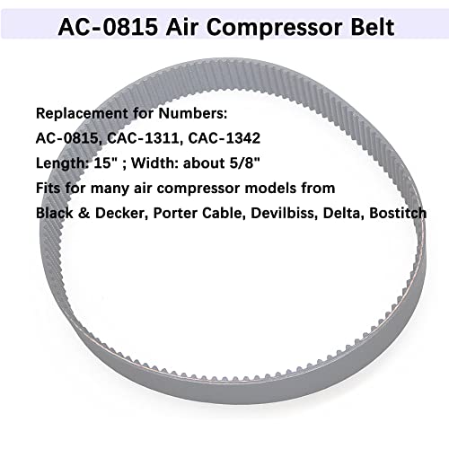 Cinturão do compressor de ar AC-0815 para o artesão substitui números de peça CAC-1311, CAC-1342