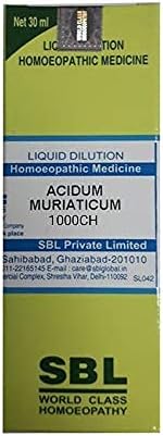 Sbl Acidum Muriaticum Diluição 1000 CH
