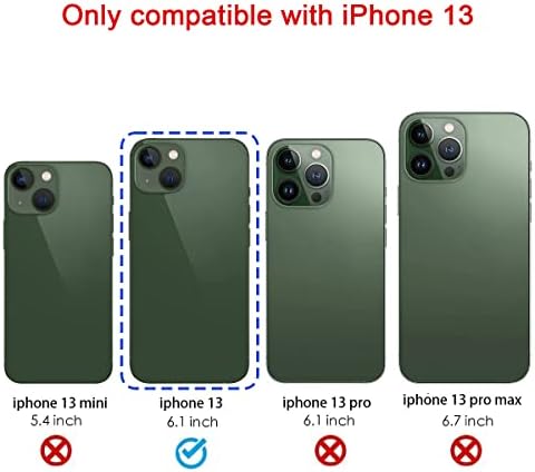 Substituição de vidro traseiro do OEM Perzework para iPhone 13 6,1 polegadas Todas