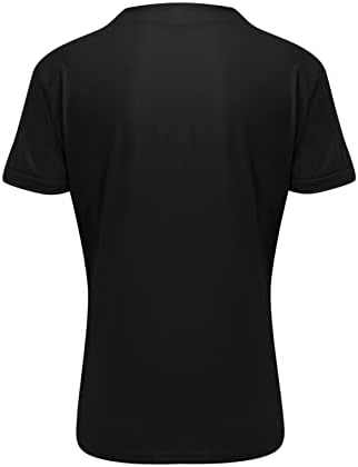 Camisetas masculinas Casual Casual Color Sólida V-Gentleman Decelagem de Manga Curta Camisetas de T-shirt