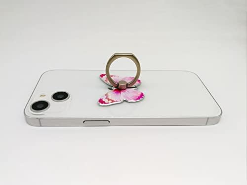 Cacylife Butterfly Butterfly Cellphone Stand, garra Kawaii Ring Suport para meninas e mulheres, compatível
