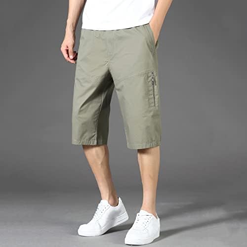 Shorts masculinos de sezcxlgg shorts masculinos shorts masculinos de moda masculina de cor sólida de cor