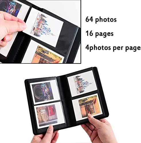 Álbum de filmes de papel fotográfico de 2x3 polegadas Bigtrend para Fujifilm Instax Mini Camera, Polaroid Snap,