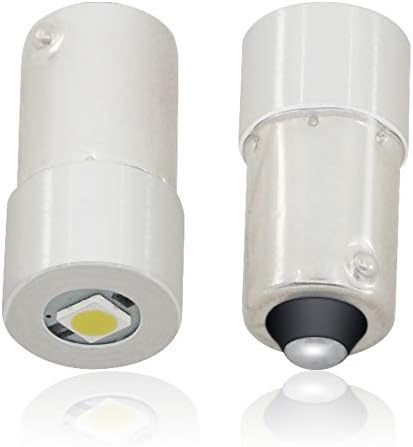 BA9S 1W 3V BA9 LED Torch Headlight Mini lâmpada de lanterna de lanterna de lanterna de lanterna 2 c & d