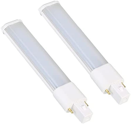 Satzol 2 pacote 5W G23 LED Bulbo, 2 pinos U Substituição PL em forma de PL CFL Twin PLS-9W, plugue