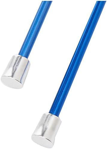 Knit Pro KP47329 Zing: Pinos de tricô: Fim único: 4,00 mm, azul