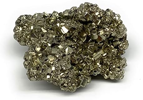 WATANGEMS 90,8 gramas, 2,2 x 1,6 x 1,4 , amostra mineral de cristal de cluster não tratada não tratada, encerrado,