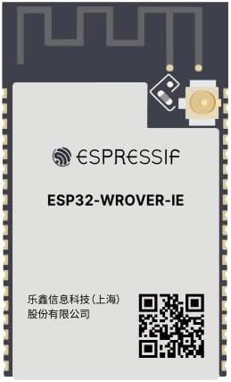 Módulo ESP32-WROVER-IE.