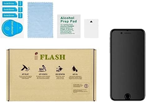 IFLASH iPhone 7/8 Protetor de tela fosco, Anti-Glare e Anticangingerprind Glass Temperado Escudo de acabamento emaranhado para iPhone 7/8 4,7 ”-Case Friendly // Bubble Free/Smooth 3D Touch/Anti-Glare Versão