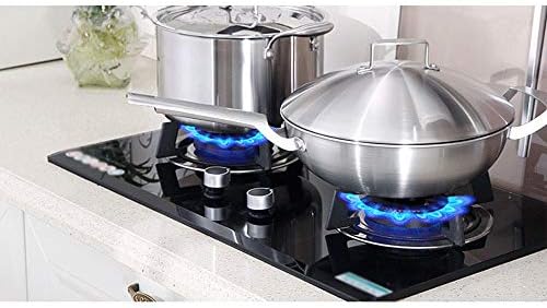 Shypt wok antiaderente 304 aço inoxidável doméstico sem revestimento menos fumaça multifuncional