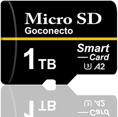 1 TB Micro SD XC Card de memória + Adaptador SD SD de 1000 GB