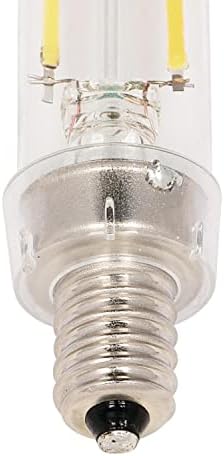 Iluminação de Westinghouse 5158000 2,5 watt T6 Filamento claro Dimmível LED LED BASE BASE BASELABRA BASE, 1-PACK