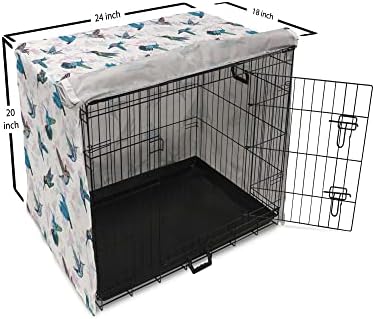 Capa de caixa de cães de beija -flor lunarable, padronização de animais tropicais inspirações de vida