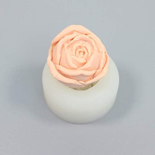 Doitool Diy Roses Silicone Soop Moldes de sabão de resina Diy Clay Fazendo molde artesanal