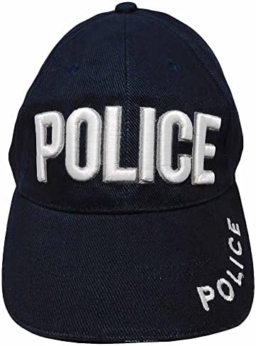 Ventos do comércio policiais 3D Letras brancas cinza esboço cinza azul marinho algodão