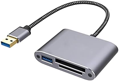 Solustre USB Card Reader 1 PC USB 3. 0 Cards SD Leitor USB 3. 0 slot duplo 3 em 1 cartões de memória leitor
