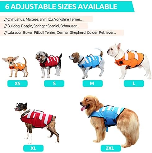 Colete salva-vidas de jaqueta salva-vidas queenmore cachorro