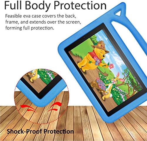 Epicgadget Caso para iPad Air 5 10,9 polegadas / iPad Air 4 10,9 polegadas - alça leve à prova de choque com suporte para crianças amigas da capa EVA