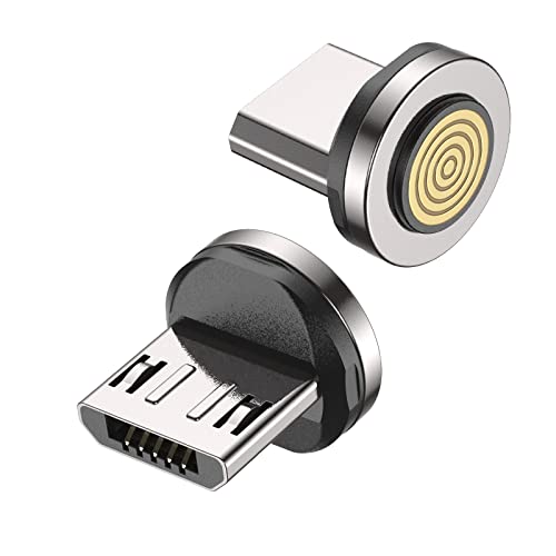ARIPPS 9 PIN Micro USB Telefone magnético Adaptador de cabo Dicas de conector de cabeça para micro USB