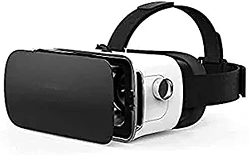 Fone de ouvido MXJCC VR Compatível com iOS e Android, fone de óculos de jogos de realidade virtual 3D, melhor