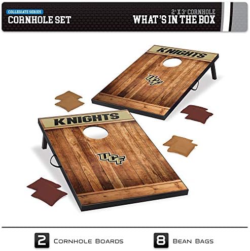 Wild Sports Central Florida Knights NCAA 2 'x 3' MDF Wood Cornhole Tailgate Toss Game
