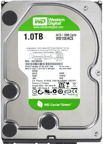 Western Digital 750 GB Caviar verde SATA 3 GB/S IntelliPower 16 MB Cache de cache/OEM Drive rígido