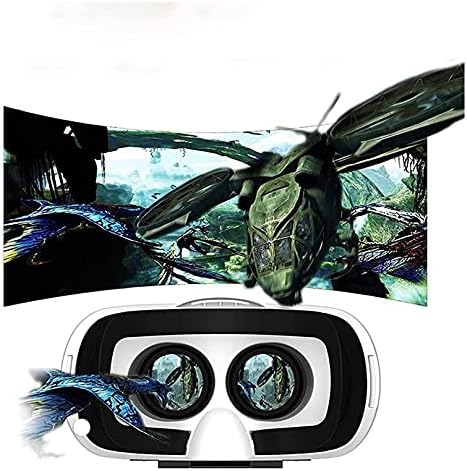 HHWKSJ VR REALIDADE VIRTUAL VR 3D GLUES VR Conjunto de óculos de realidade virtual 3D, óculos VR ajustáveis