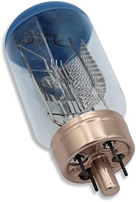 500W Carrossel Light Projector DeK Substituição da lâmpada para Eversmart Carousel 600 Lâmpada por precisão técnica - Base G17Q de 4 pinos - lâmpada T12 com topo opaco - 3250K - 25 horas - 120V - 1 pacote