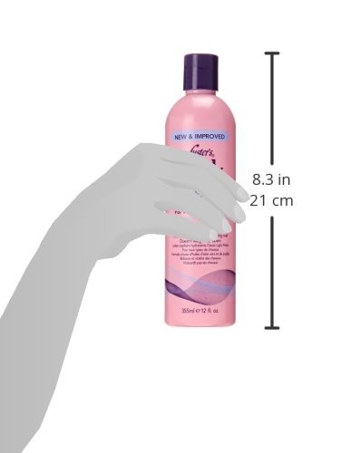 Loção de cabelo hidratante de óleo rosa de Luster, 12 onças