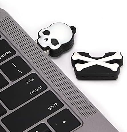 U Símbolo de crânio pirata de disco Drive flash USB, Memory Stick para armazenamento e transmissão de dados, disco