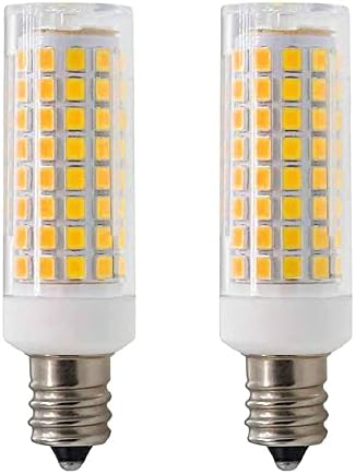 ZSCBBKJ E12 LED LED NÃO DIMMÁVEL 8W, 3000K branco quente, 850lm, AC 110V, ângulo do feixe de 360 ​​graus (2 pacote）