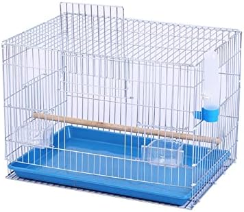 Gralara Durável Gaiola de pássaro Pássaro alimentador de pássaro Stand, Parrot Stand Cage Pet House, com