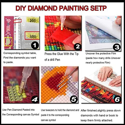 5d 5d Diamond Painting Kits para adultos iniciantes broca completa Diy Diamond Art Rhinestone
