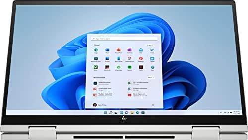 Último laptop HP Envy X360 2-em-1 | 15.6 IPS FHD TouchScreen | Intel 10-CORE I5-1235U | 32 GB