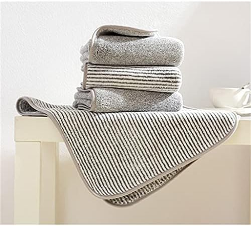 Toalhas klhhg 3 toalhas domésticas para lavar o rosto e banho casais mulheres e homens absorventes lã de coral