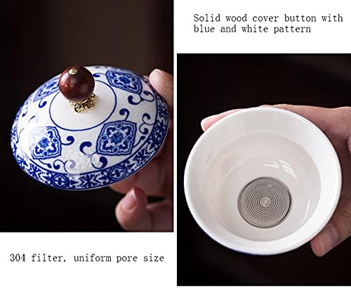 FHGH chinês bule de belisco de cerâmica, 360 graus de cerâmica de cerâmica, fabricante chinesa de chá doméstico Black Pottery Kung Fu Conjunto de chá criativo Pote lateral, embalagem portátil de viagem, melhor presente, D