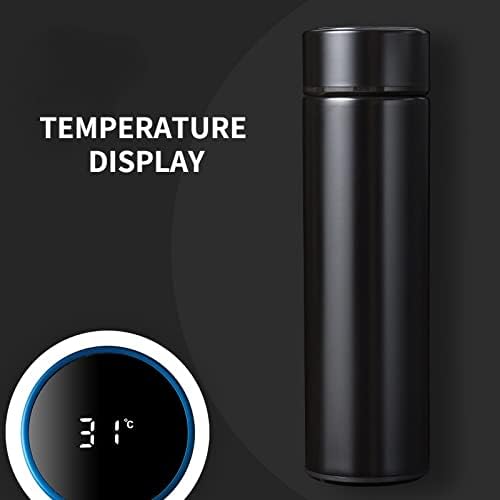 Zhuhw LED Smart Temperation Display Vacuum 304 Garrafa de água em aço inoxidável Viagem de café Térmica