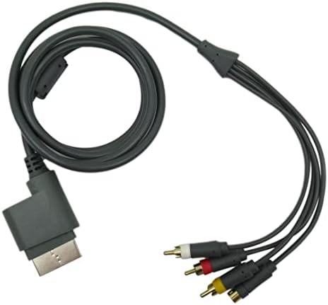 Jamal High Definition Audio S Video Cable Torne para Microsoft Xbox 360 TV Game