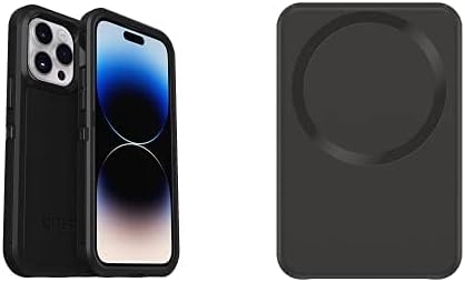 OtterBox iPhone 14 Pro Bundle: Defender XT Série Case e Wireless Power Bank 2.0 para MagSafe, 3K Mah